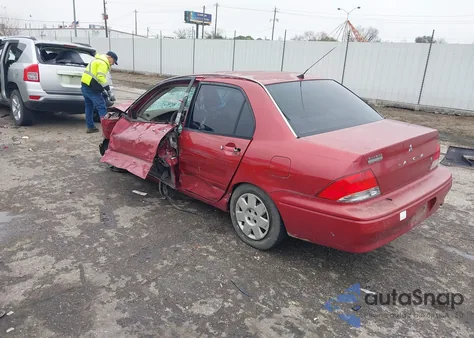 2002 Mitsubishi Lancer Es from USA, damaged, VIN JA3AJ26E52U078008